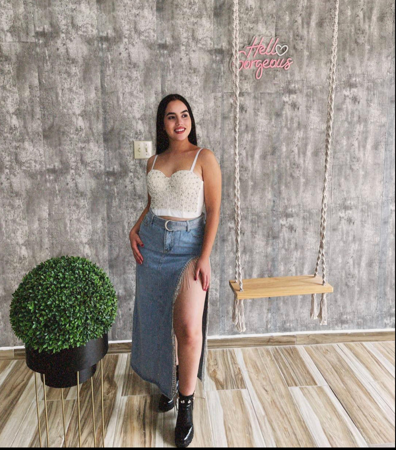 Denim Skirt