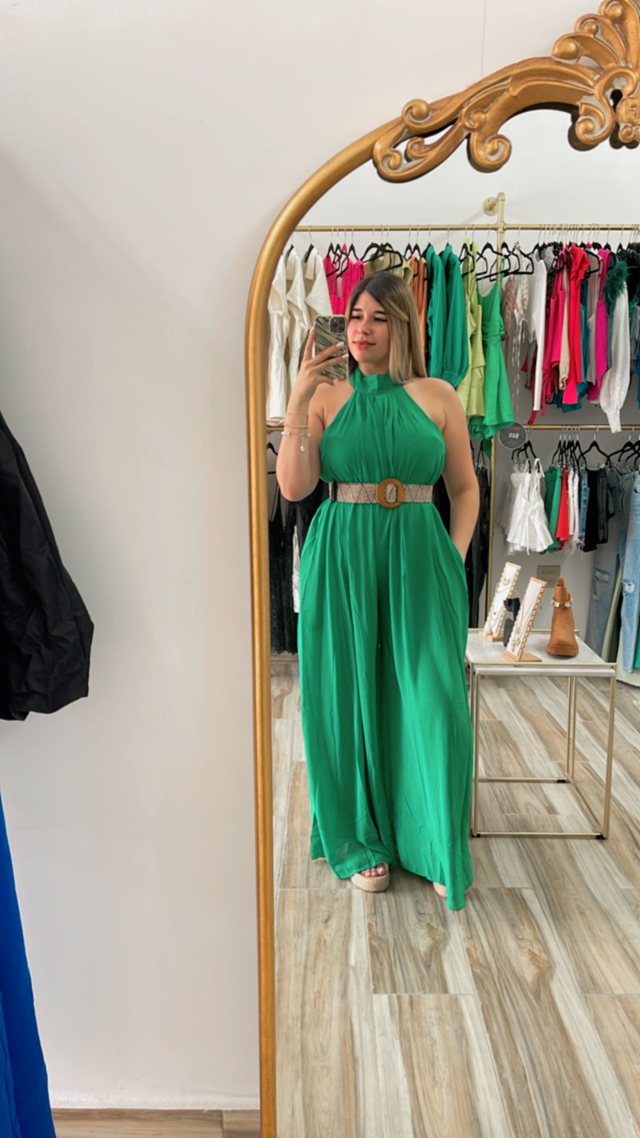 Green Jumpsuit