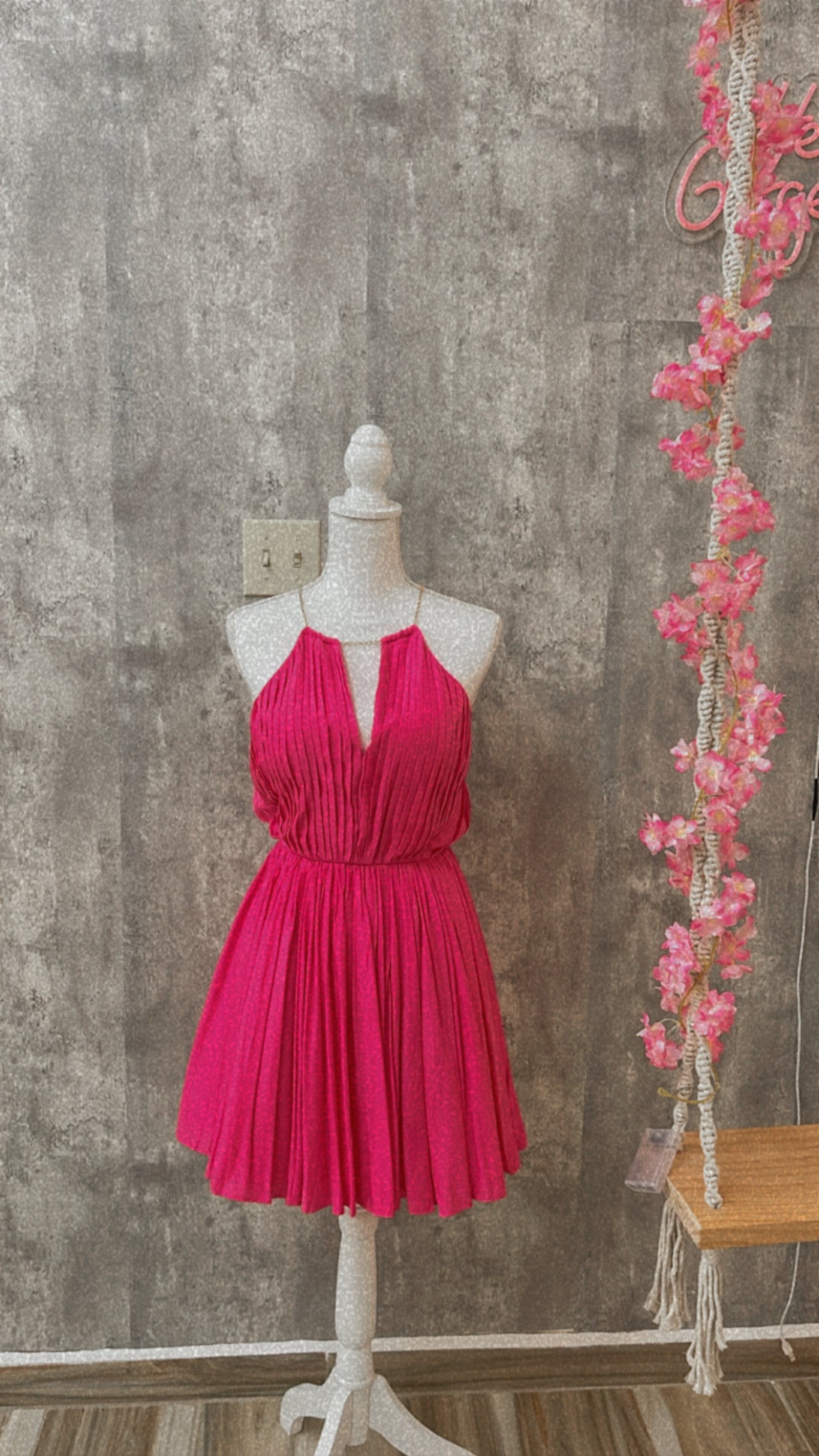 Pink dress