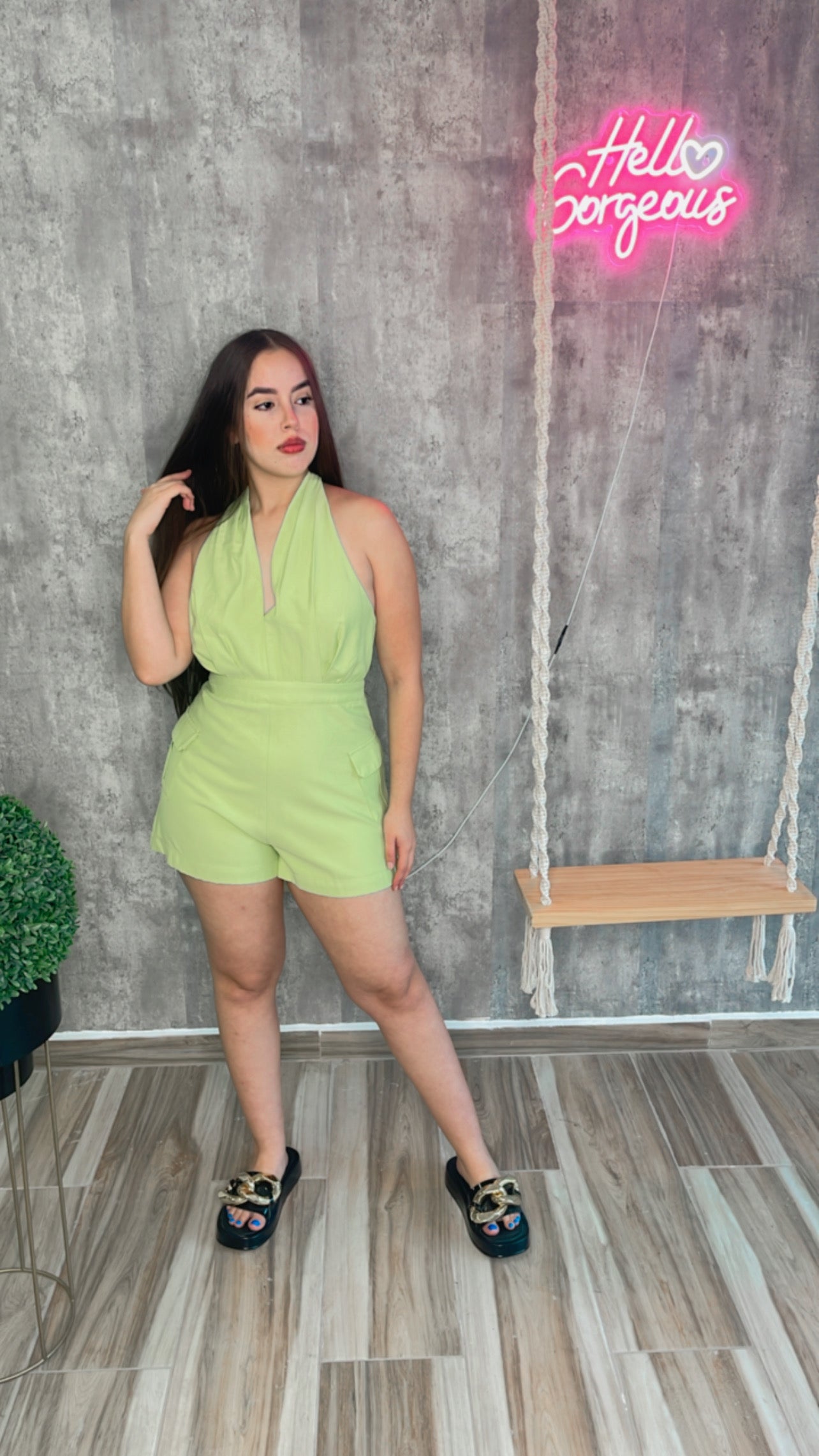 Lime Romper