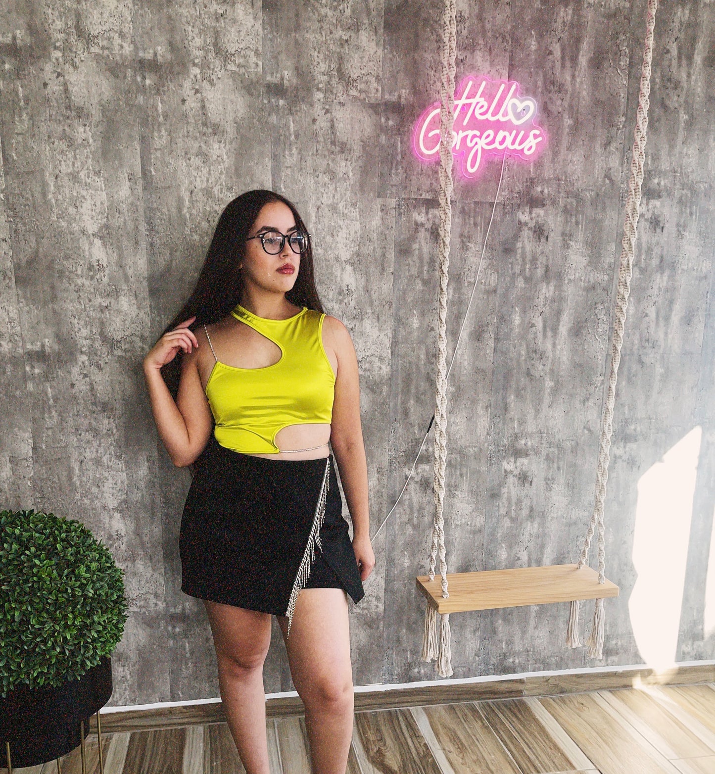 Black Skort